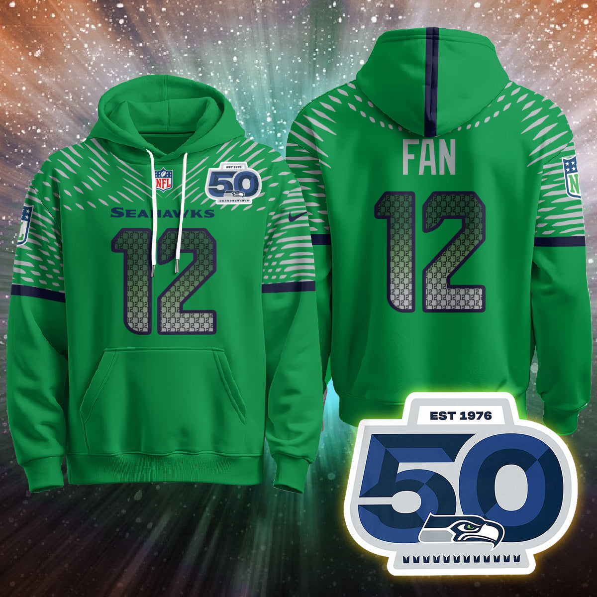 SEA Rivalries Vapor Limited Hoodie - Printed