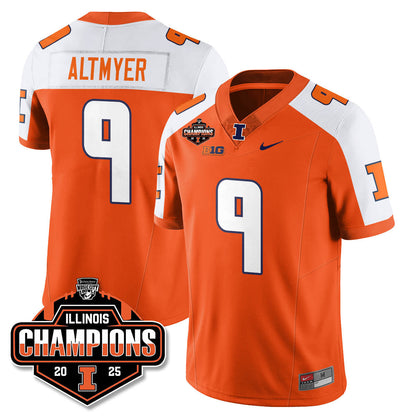 ILL Football 2025 Music City Bowl Champions Limited Jersey - All Stitched