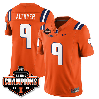 ILL Football 2025 Music City Bowl Champions Limited Jersey - All Stitched
