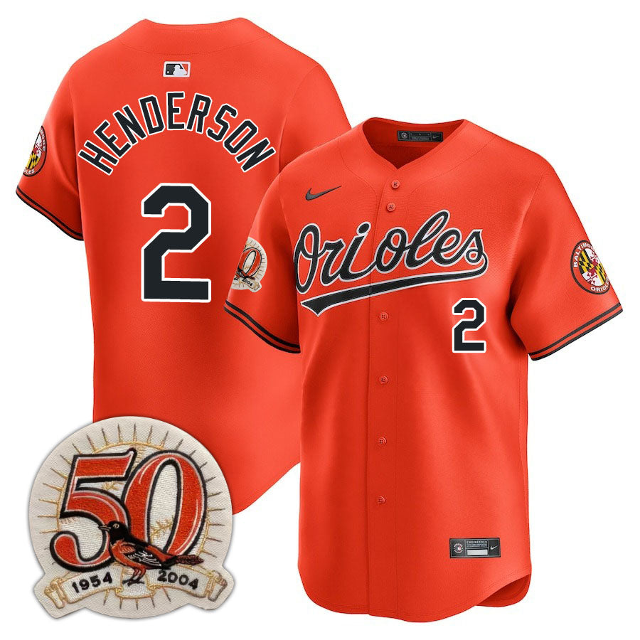 Baltimore Orioles Limited Jersey - 2004 Patch - All Stitched