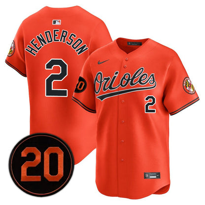 Baltimore Orioles Limited Jersey - 2019 Patch - All Stitched