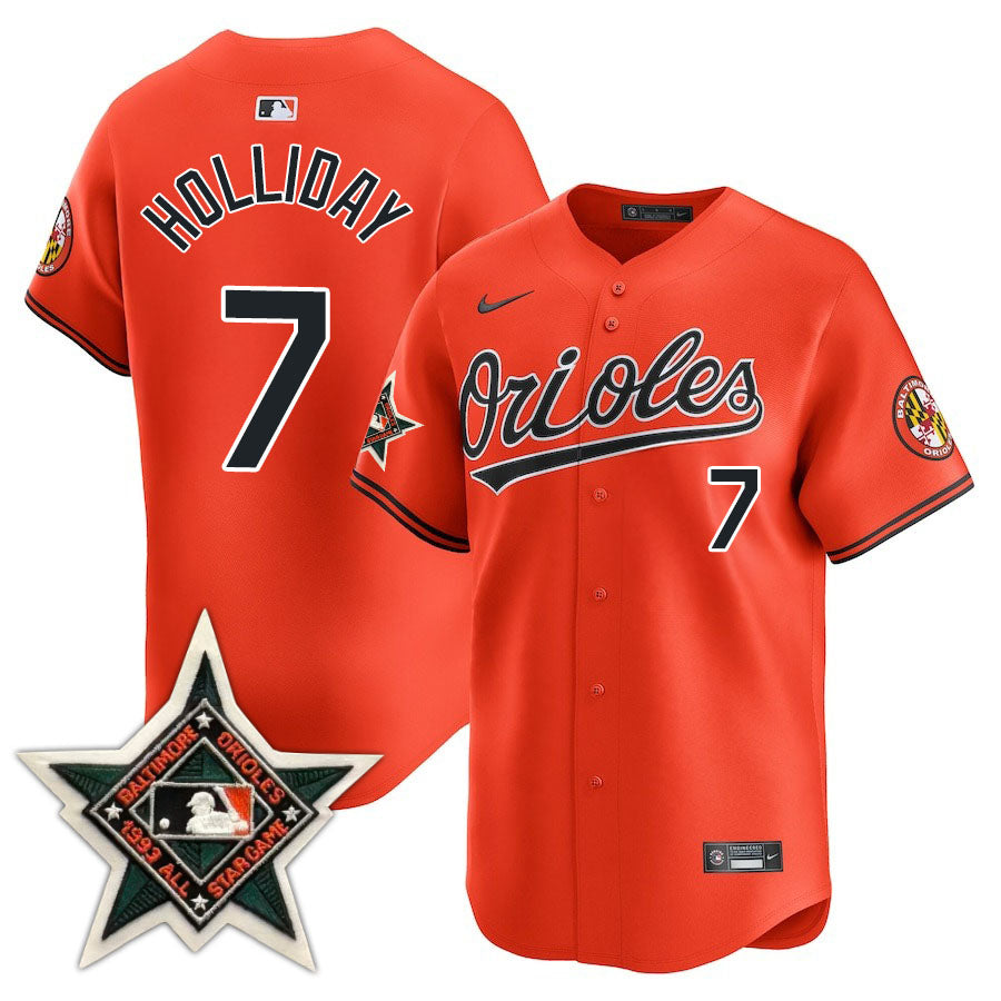 Baltimore Orioles Limited Jersey - 1993 Patch - All Stitched
