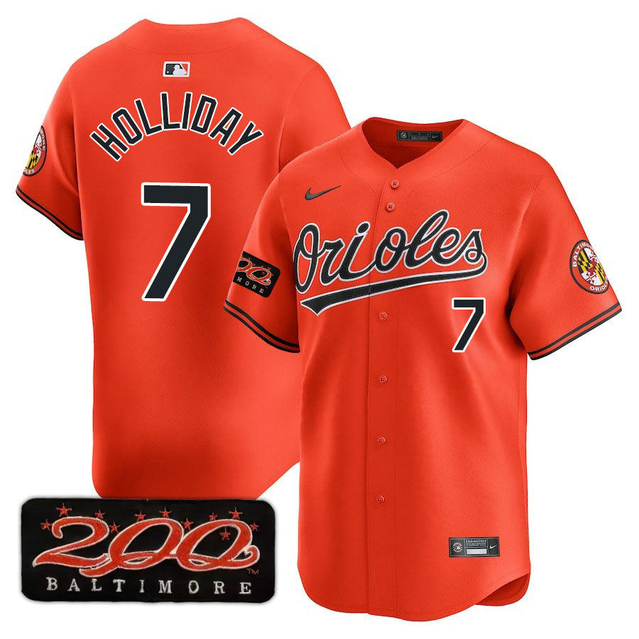 Baltimore Orioles Limited Jersey - 1997 Patch - All Stitched