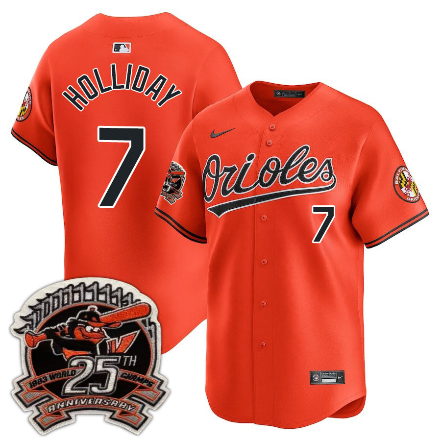 Baltimore Orioles Limited Jersey - 2008 Patch - All Stitched