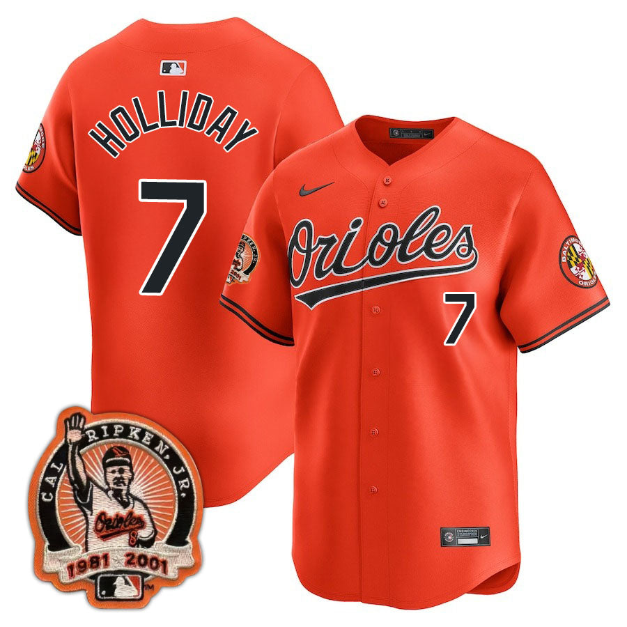 Baltimore Orioles Limited Jersey - 2001 Patch - All Stitched
