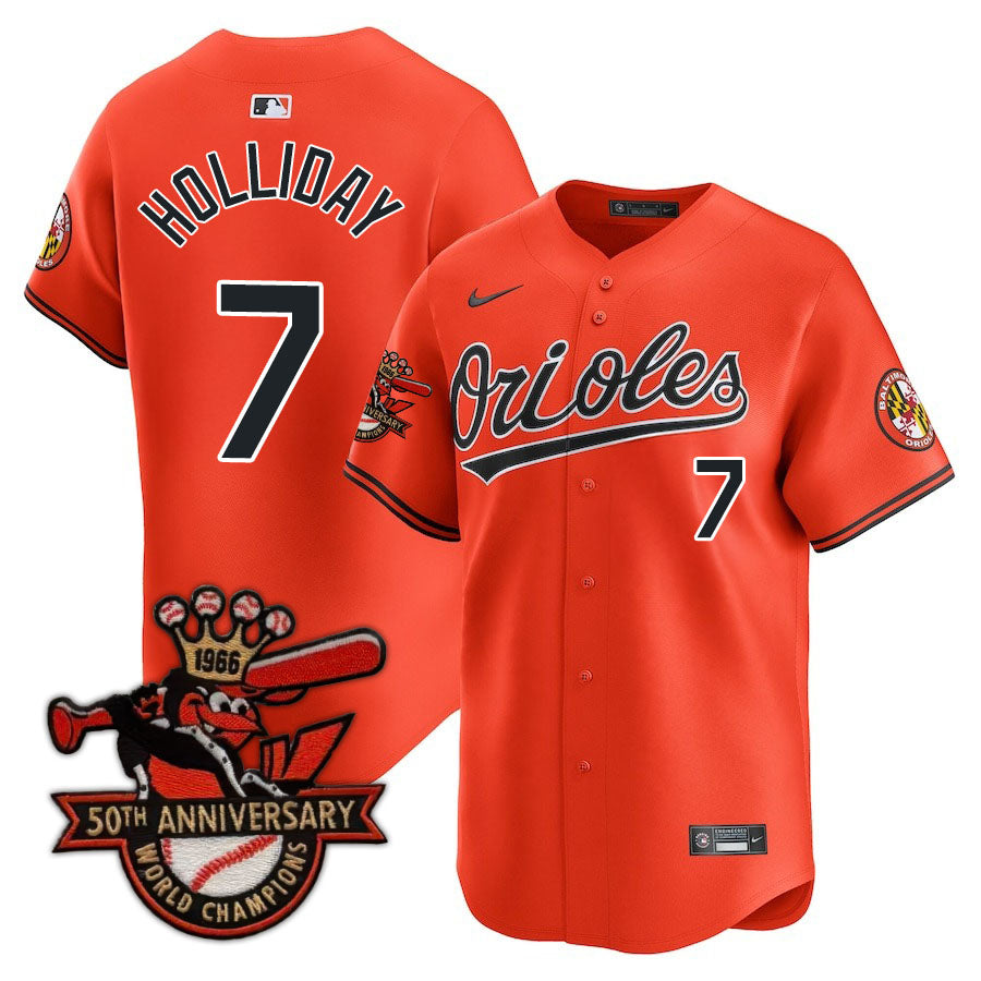 Baltimore Orioles Limited Jersey - 2016 Patch - All Stitched