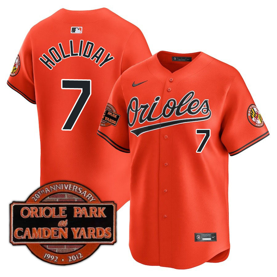 Baltimore Orioles Limited Jersey - 2012 Patch - All Stitched