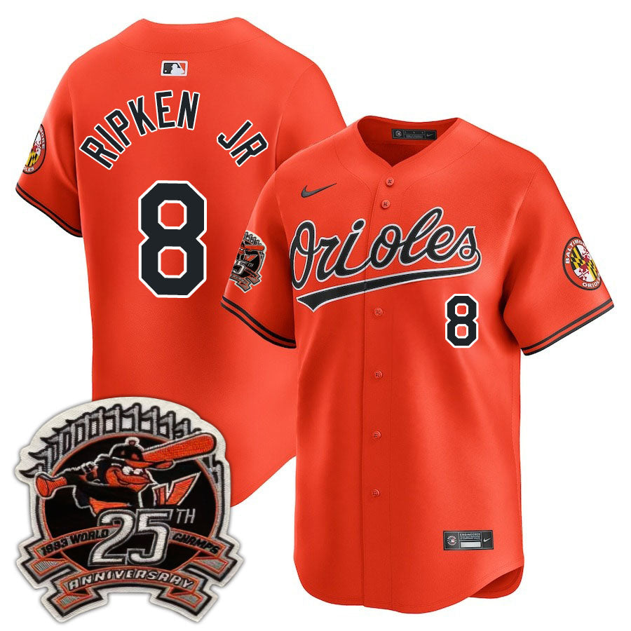 Baltimore Orioles Limited Jersey - 2008 Patch - All Stitched