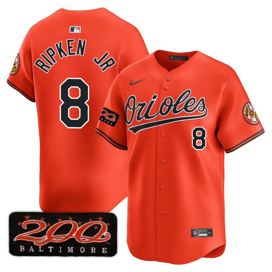 Baltimore Orioles Limited Jersey - 1997 Patch - All Stitched
