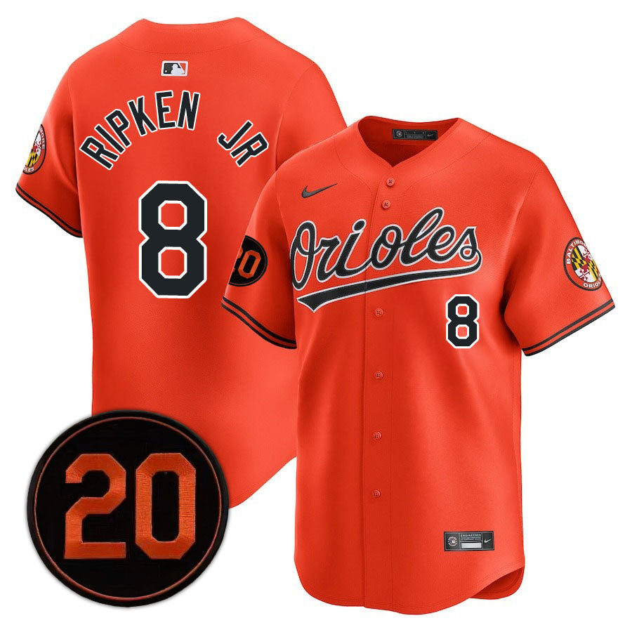 Baltimore Orioles Limited Jersey - 2019 Patch - All Stitched