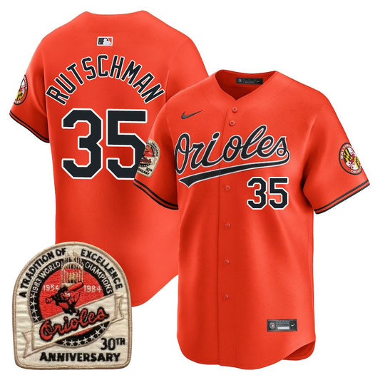 Baltimore Orioles Limited Jersey - 1984 Patch - All Stitched