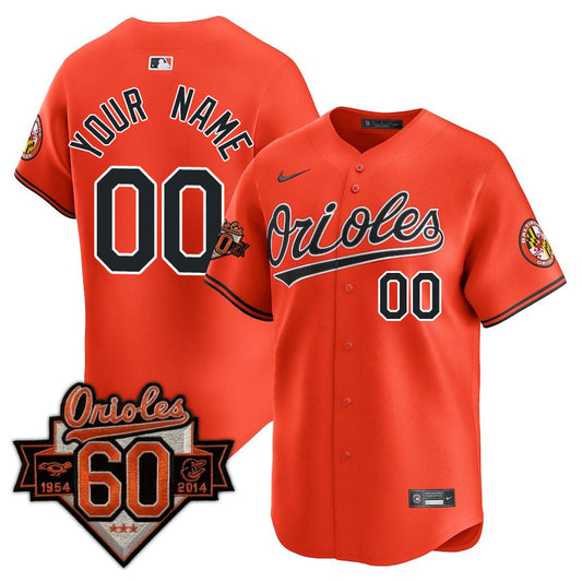 Baltimore Orioles Limited Custom Jersey -  Amazing Patch - All Stitched