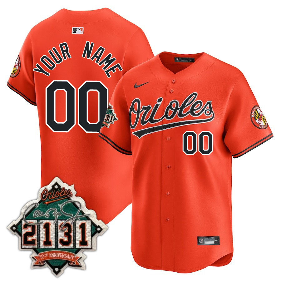 Baltimore Orioles Limited Custom Jersey -  Amazing Patch - All Stitched