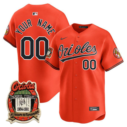 Baltimore Orioles Limited Custom Jersey -  Amazing Patch - All Stitched