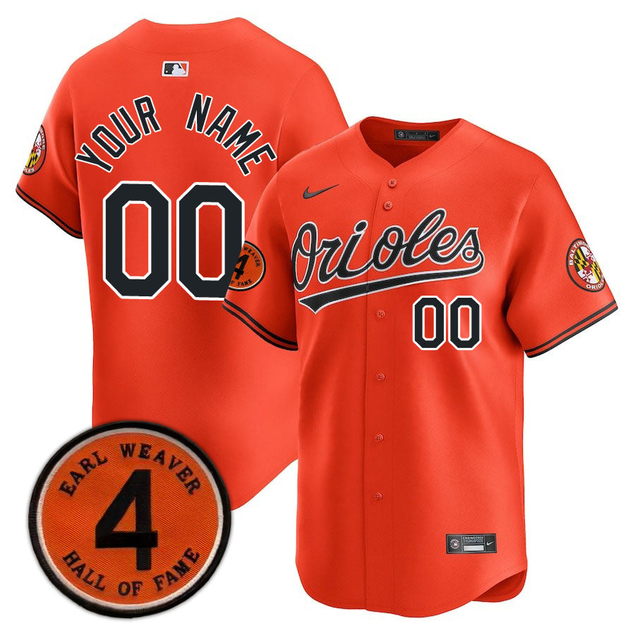 Baltimore Orioles Limited Custom Jersey -  Amazing Patch - All Stitched