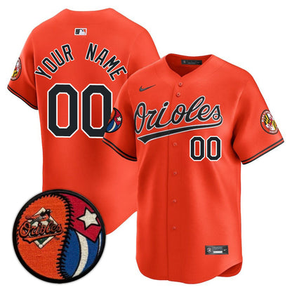 Baltimore Orioles Limited Custom Jersey -  Amazing Patch - All Stitched