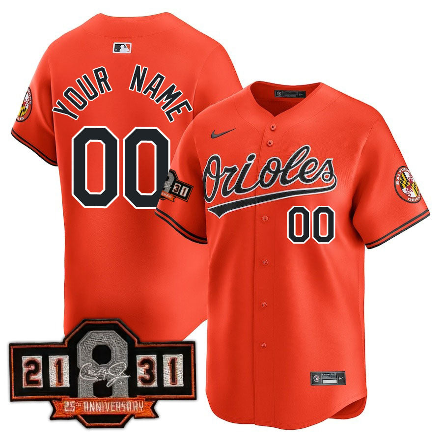 Baltimore Orioles Limited Custom Jersey -  Amazing Patch - All Stitched
