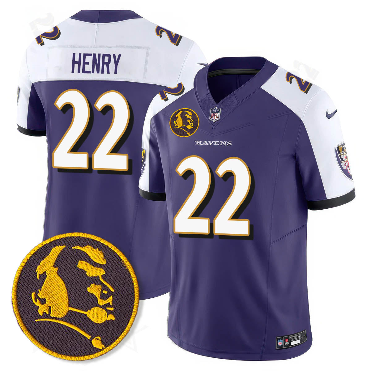 BAL Vapor Limited Jersey - John Madden Patch - All Stitched