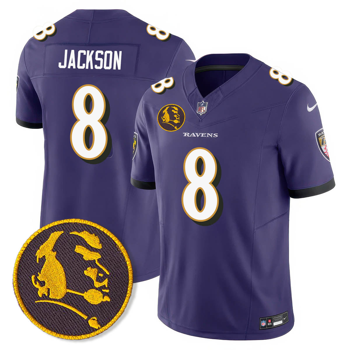 BAL Vapor Limited Jersey - John Madden Patch - All Stitched