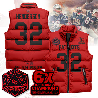 NE 'Stranger Things Edition' Unisex Puffer Vest N1