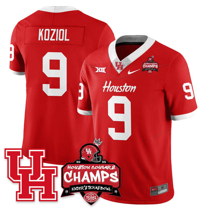 HCG Football 2025 Kinder's Texas Bowl Champions Jersey - All Stitched
