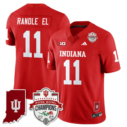 Indiana H Vapor Limited Football Jersey - Rose Bowl Champions - All Stitched