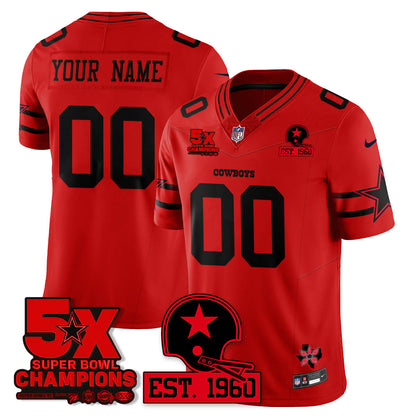 DAL 'Stranger Things Edition' Vapor Limited Custom Jersey - All Stitched