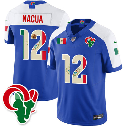 LAR Mexico Vapor Limited Jersey - All Stitched