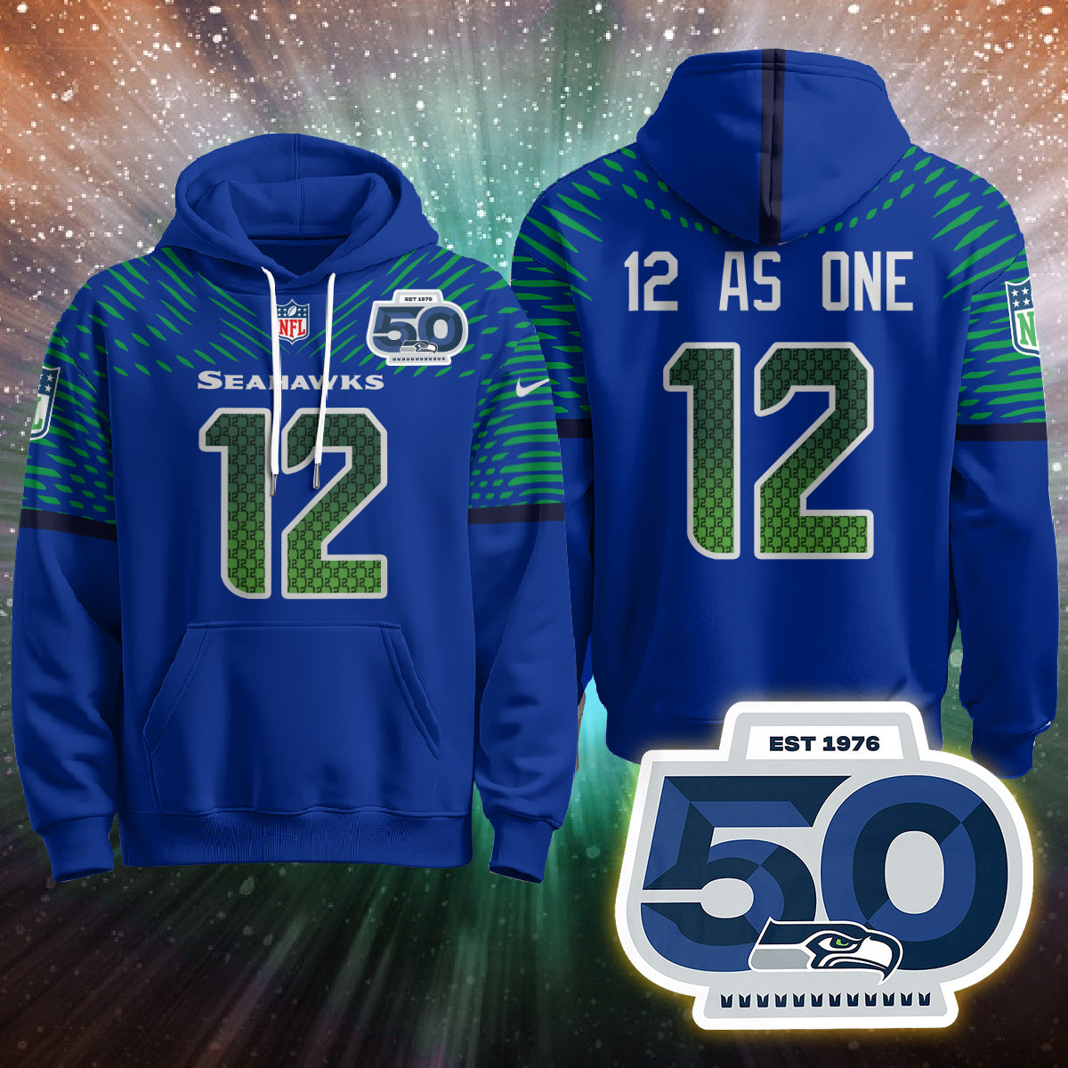 SEA Rivalries Vapor Limited Hoodie - Printed