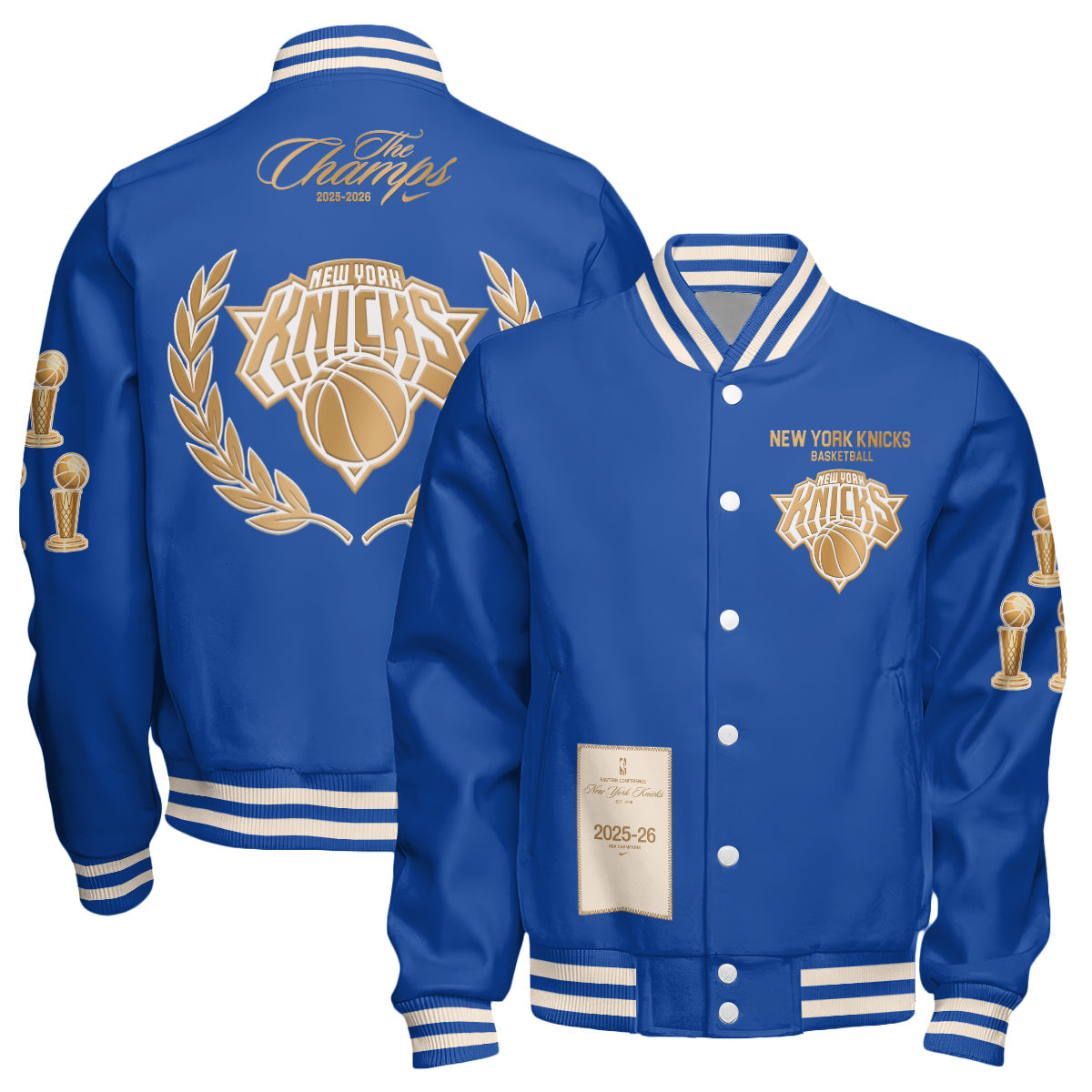 NYK Champions 25/26 Limited Edition Varsity Jacket - Printed