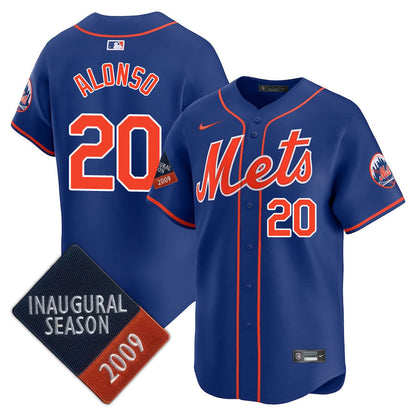 New York Mets Limited Jersey - 2009 Patch - All Stitched