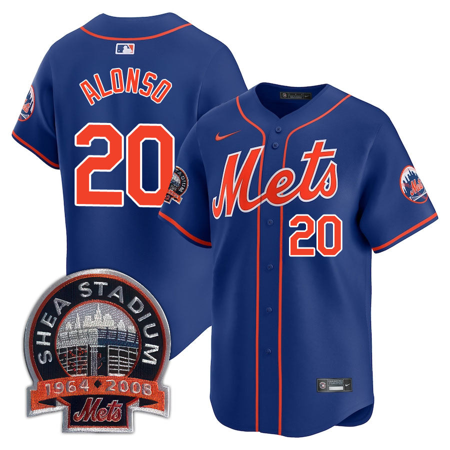 New York Mets Limited Jersey - 2008 Patch - All Stitched