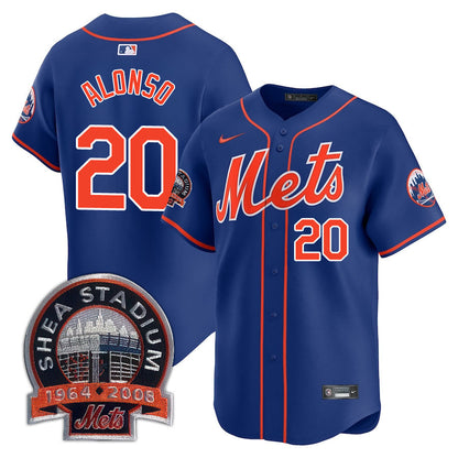 New York Mets Limited Jersey - 2008 Patch - All Stitched