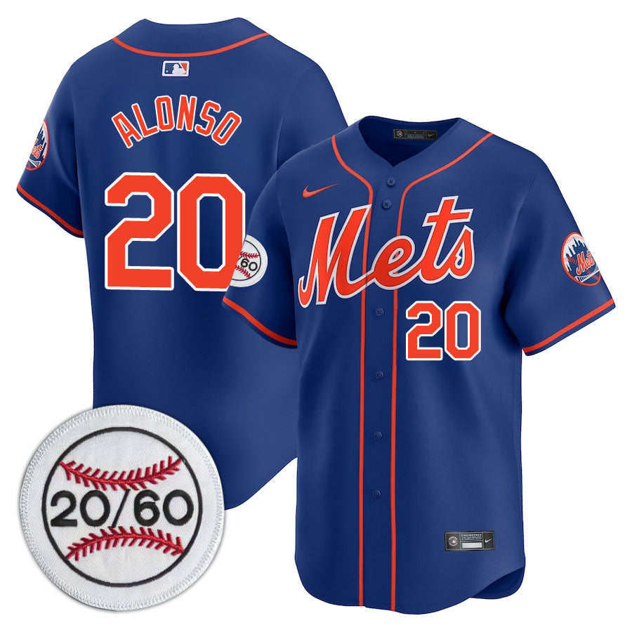 New York Mets Limited Jersey - 2001 Patch - All Stitched