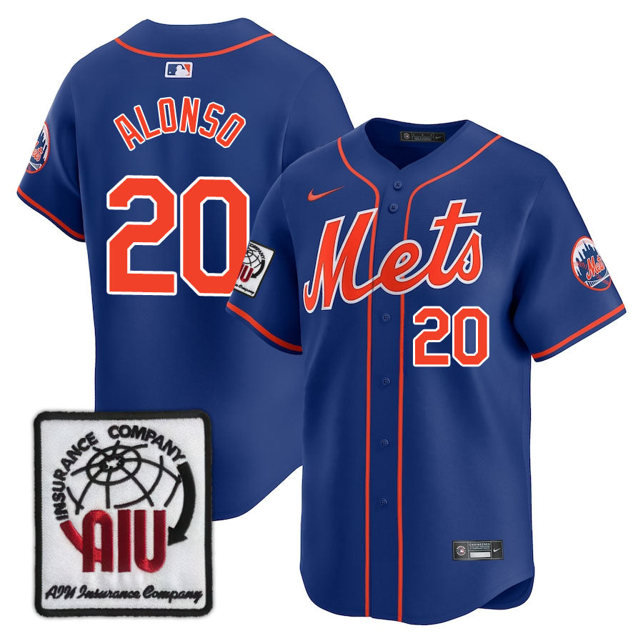 New York Mets Limited Jersey - 2000 Patch - All Stitched