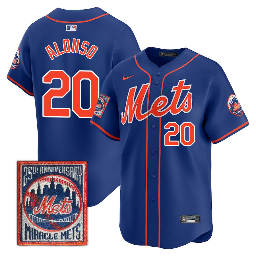 New York Mets Limited Jersey - 1994 Patch - All Stitched