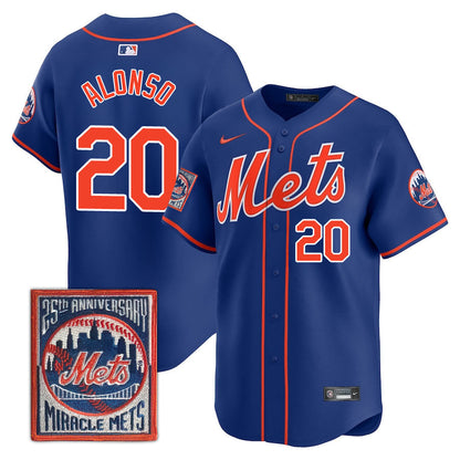 New York Mets Limited Jersey - 1994 Patch - All Stitched