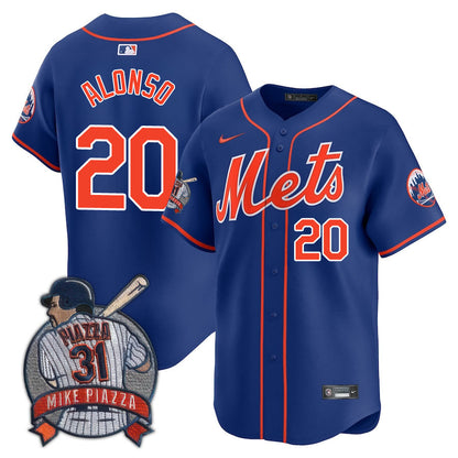 New York Mets Limited Jersey - 2016 Patch - All Stitched