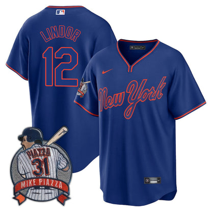 New York Mets Limited Jersey - 2016 Patch - All Stitched