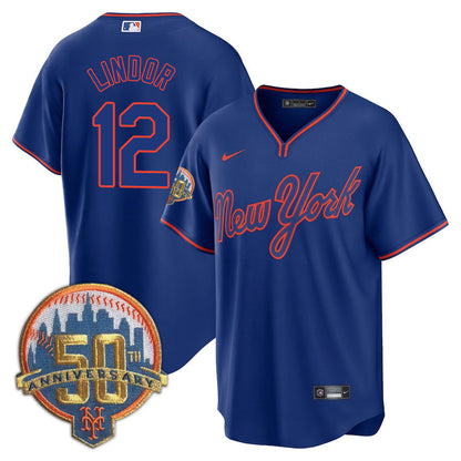 New York Mets Limited Jersey - 2012 Patch - All Stitched