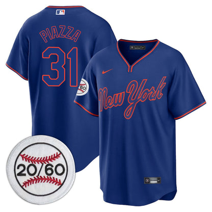 New York Mets Limited Jersey - 2001 Patch - All Stitched