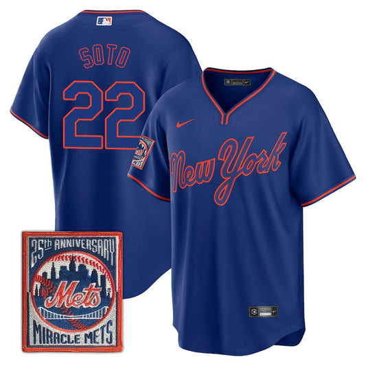 New York Mets Limited Jersey - 1994 Patch - All Stitched