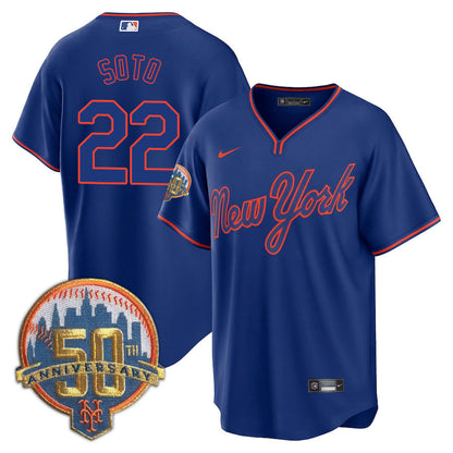 New York Mets Limited Jersey - 2012 Patch - All Stitched