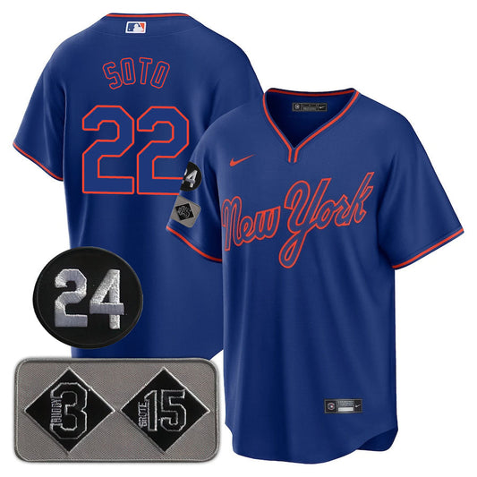 New York Mets Limited Jersey - 2024 Patch - All Stitched