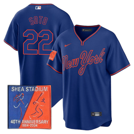 New York Mets Limited Jersey - 2004 Patch - All Stitched