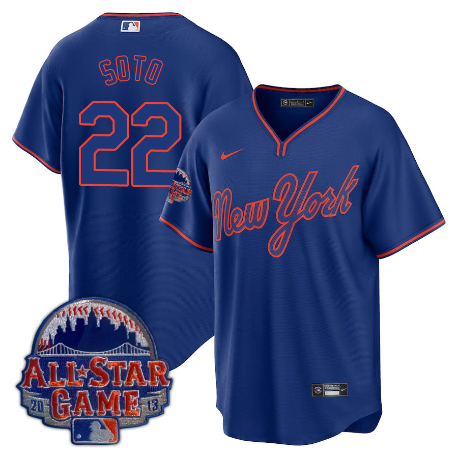 New York Mets Limited Jersey - 2013 Patch - All Stitched