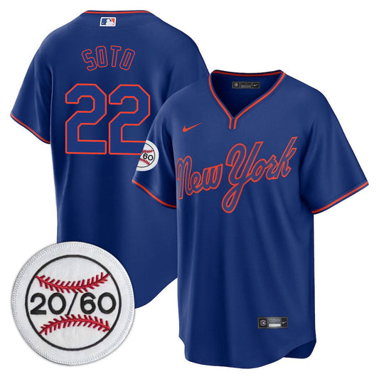 New York Mets Limited Jersey - 2001 Patch - All Stitched