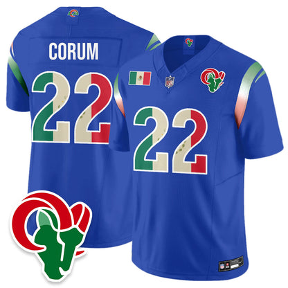 LAR Mexico Vapor Limited Jersey - All Stitched