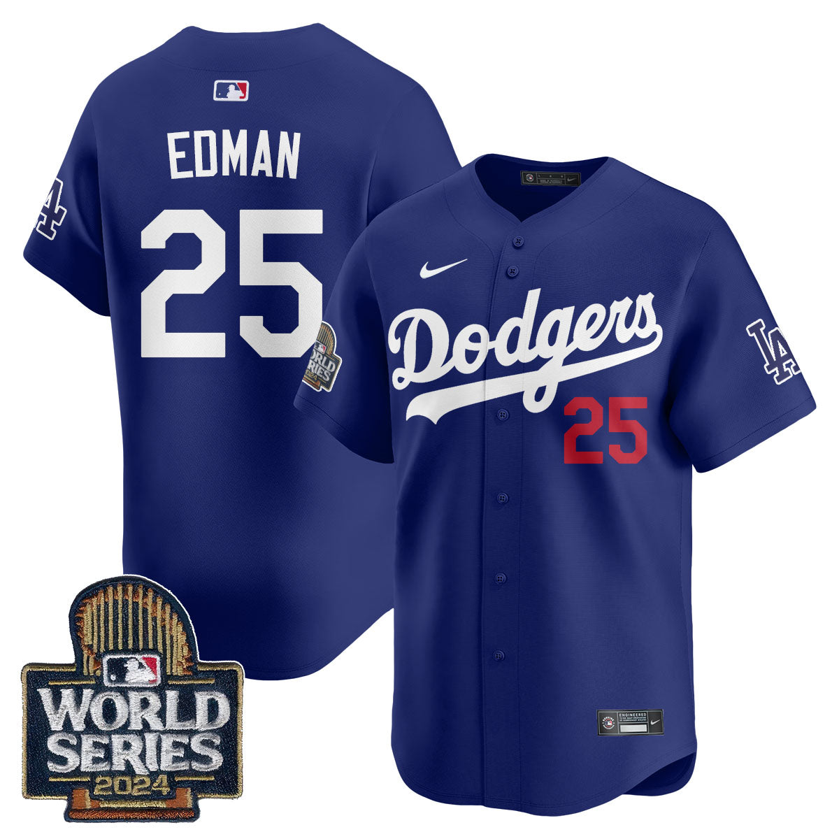LAD World Series 2024 Jersey - All Stitched