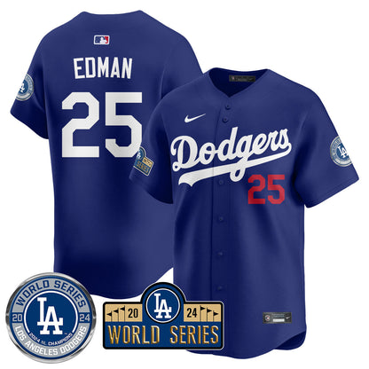LAD World Series 2024 Jersey - All Stitched